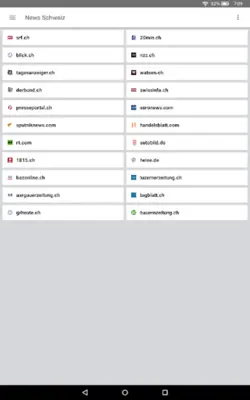 News Schweiz - Nachrichten android App screenshot 4