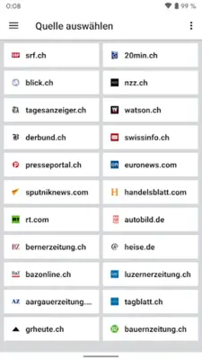 News Schweiz - Nachrichten android App screenshot 7